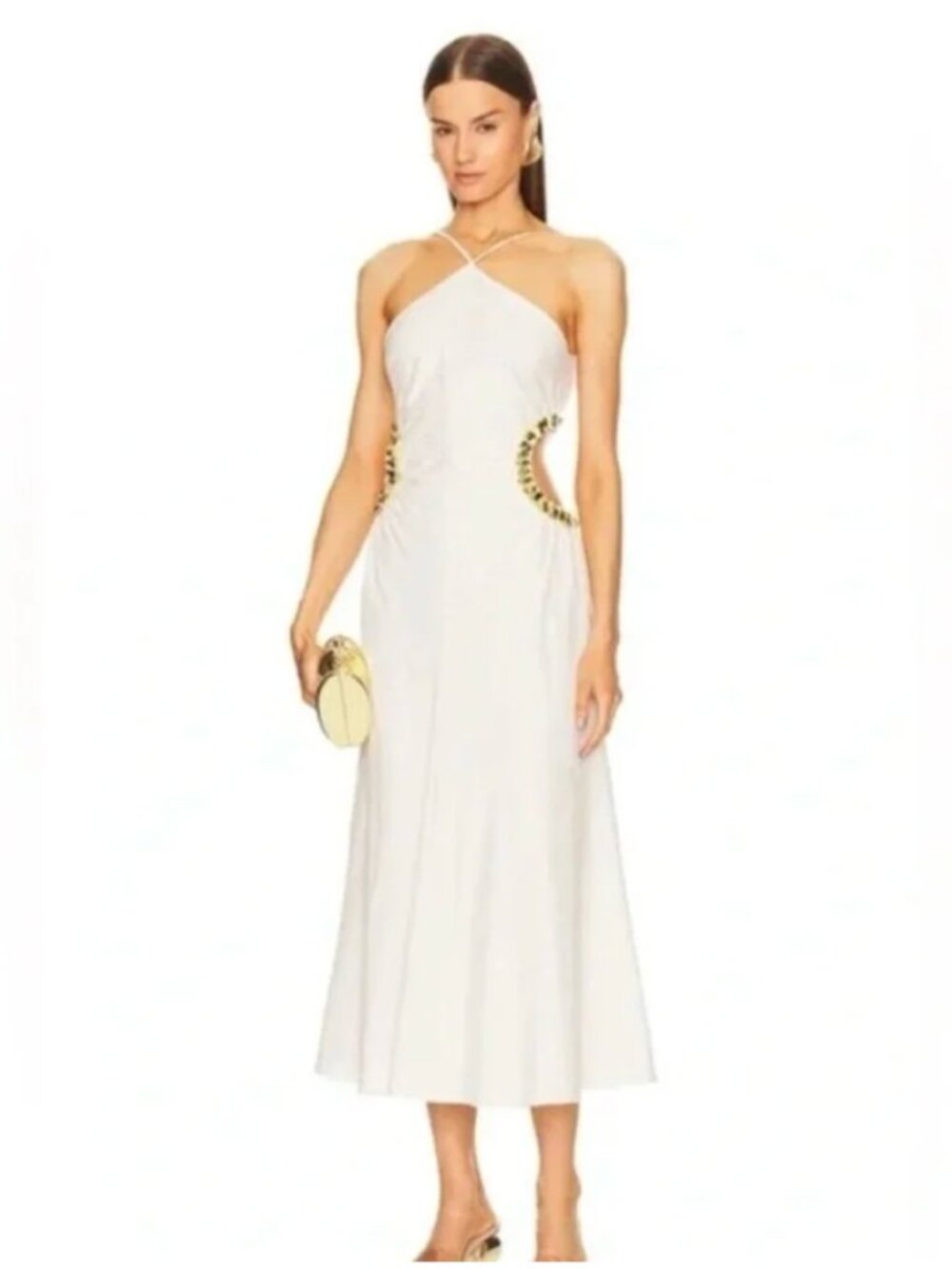 Cult Gaia Silvia Dress White